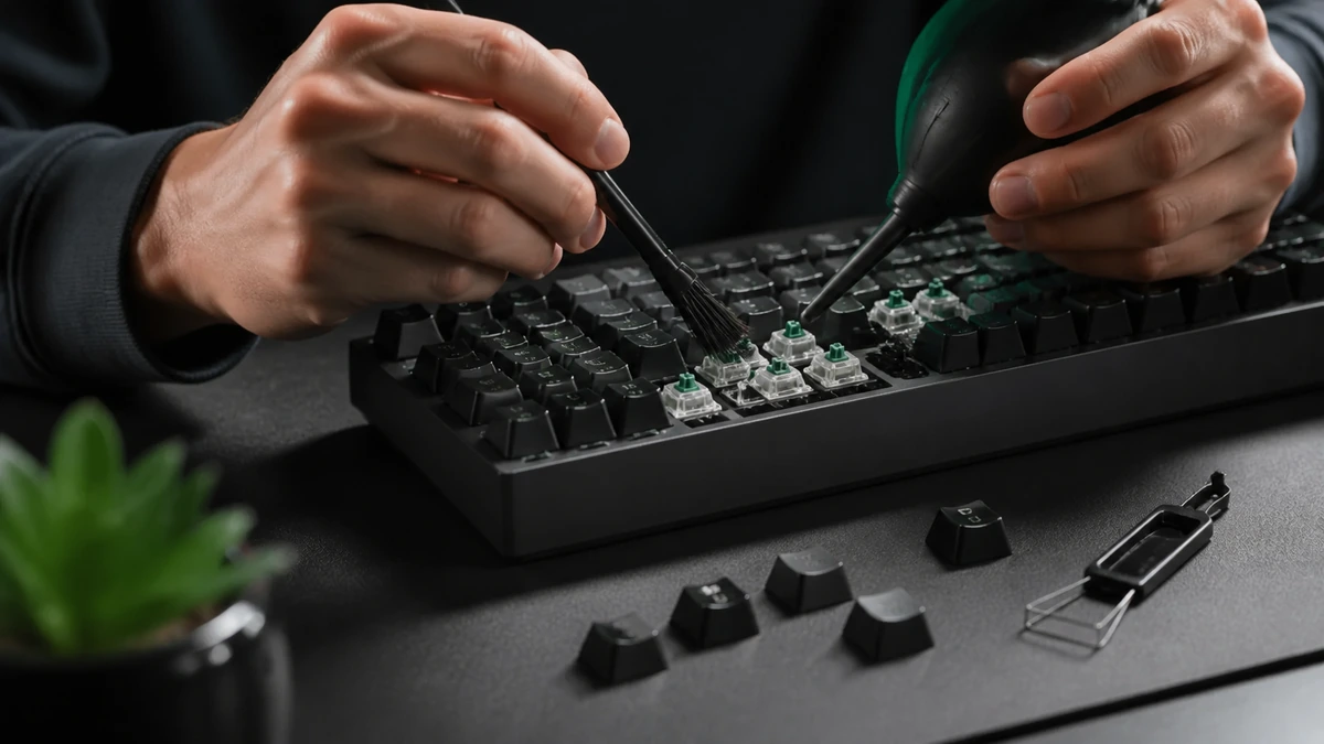 Keyboard Maintenance for Reliable Clicking