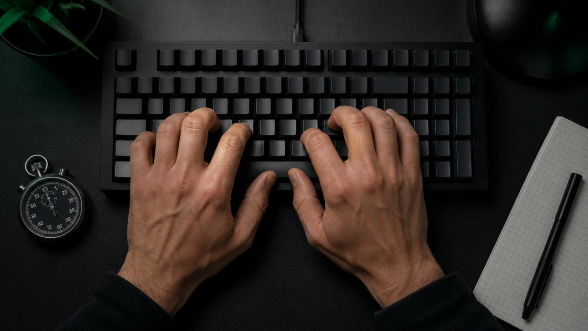 Measuring Typing Speed and How Clicking Relates